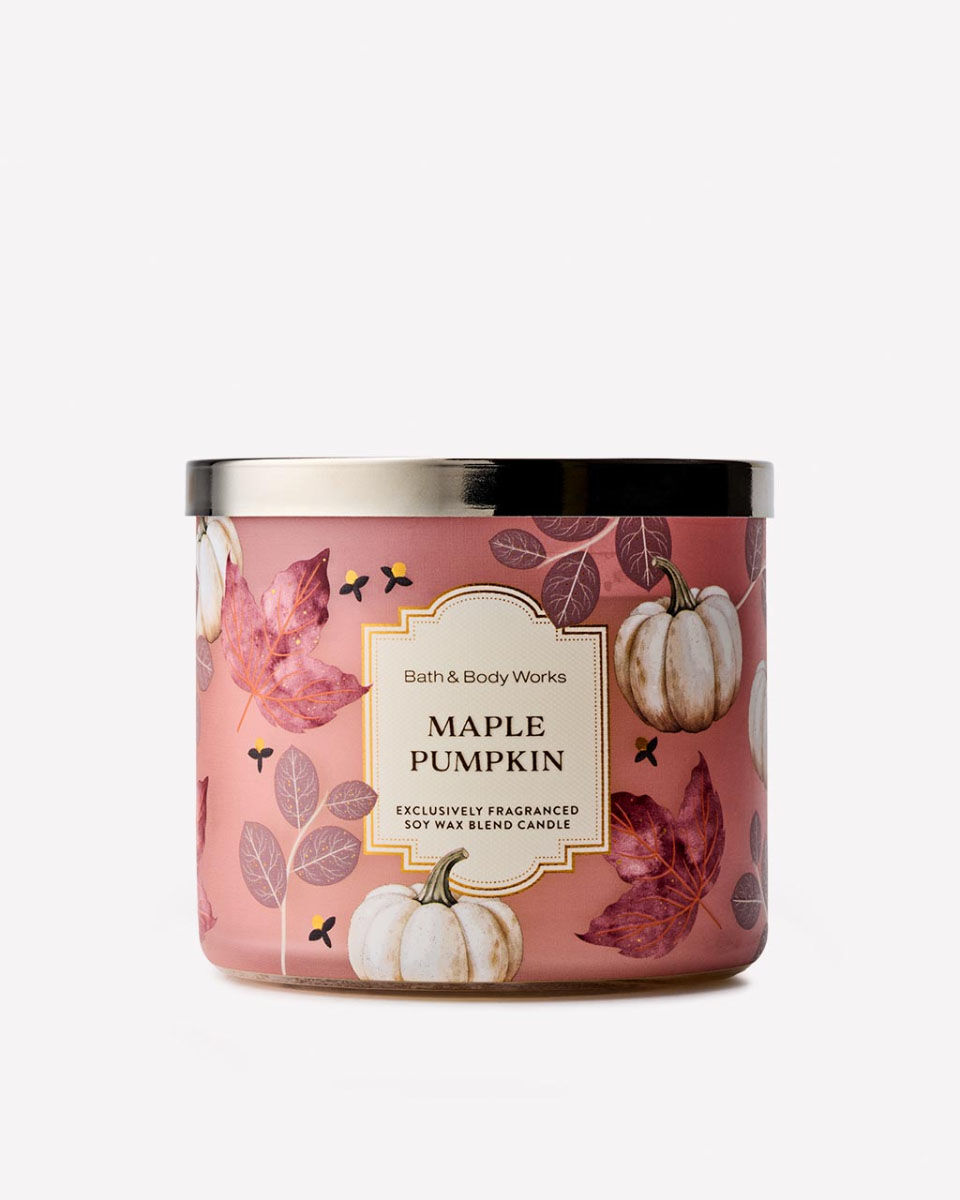 Maple Pumpkin 3-Wick Candle