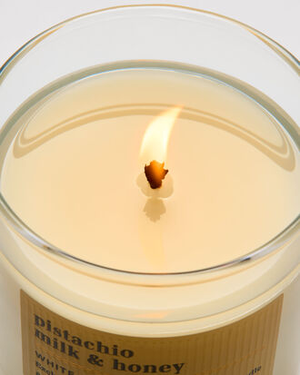 Pistachio Milk &amp; Honey Single Wick Candle