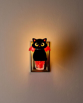 Witchy Cat Scent Control&amp;trade; Nightlight Wallflowers Fragrance Plug