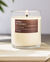 Coffee &amp; Whiskey Single Wick Candle