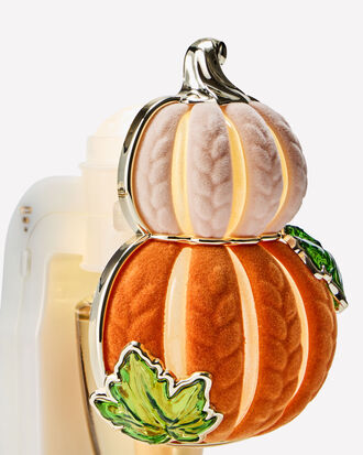Knit Pumpkin Stack Scent Control&amp;trade; Nightlight Wallflowers Fragrance Plug