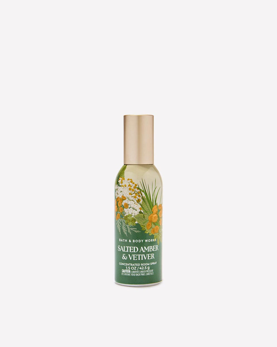 Salted Amber &amp; Vetiver Concentrated Room Spray