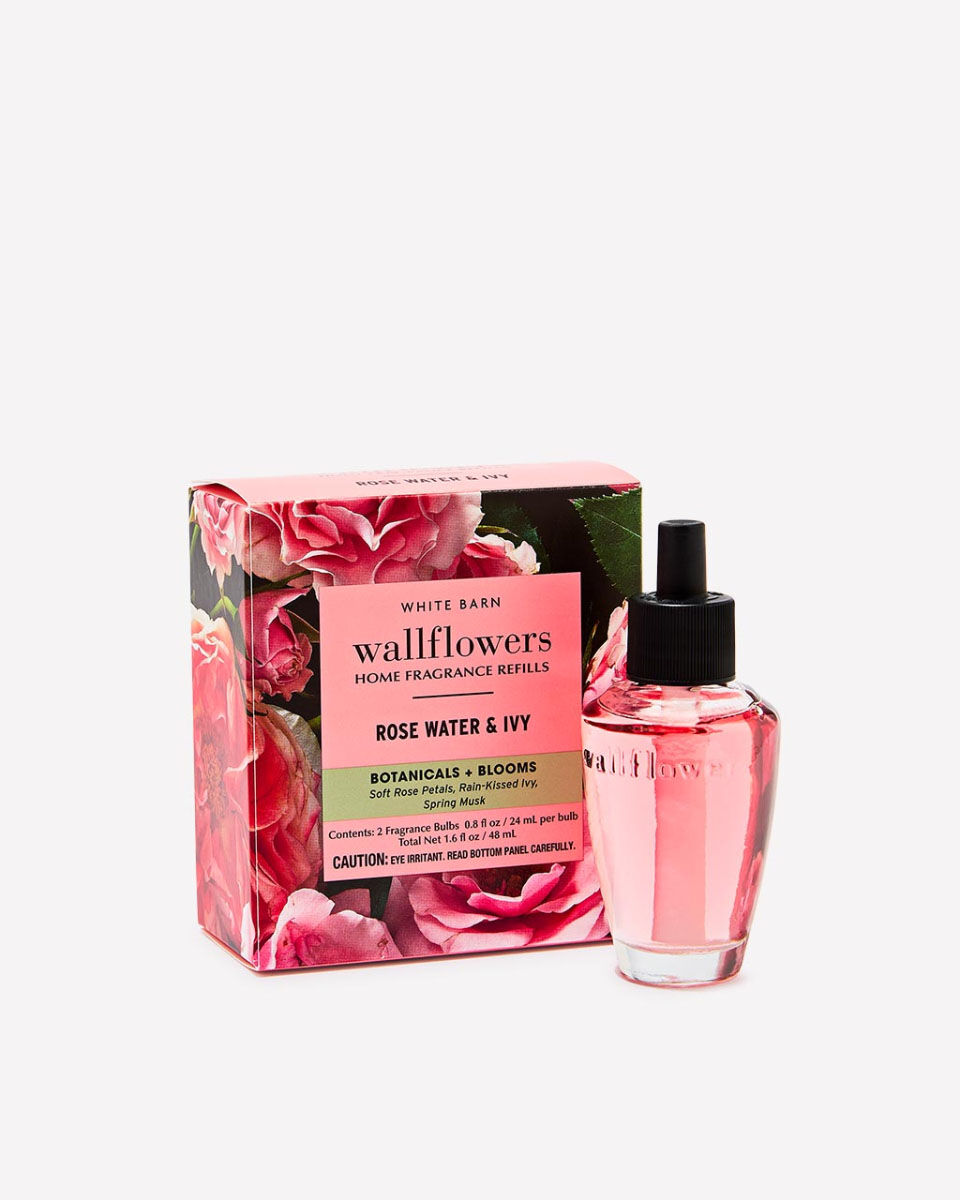 Rose Water &amp; Ivy Wallflowers Refills 2-Pack