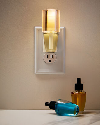 Champagne Sparkly Fluted Scent Control&amp;trade; Nightlight  Wallflowers Fragrance Plug