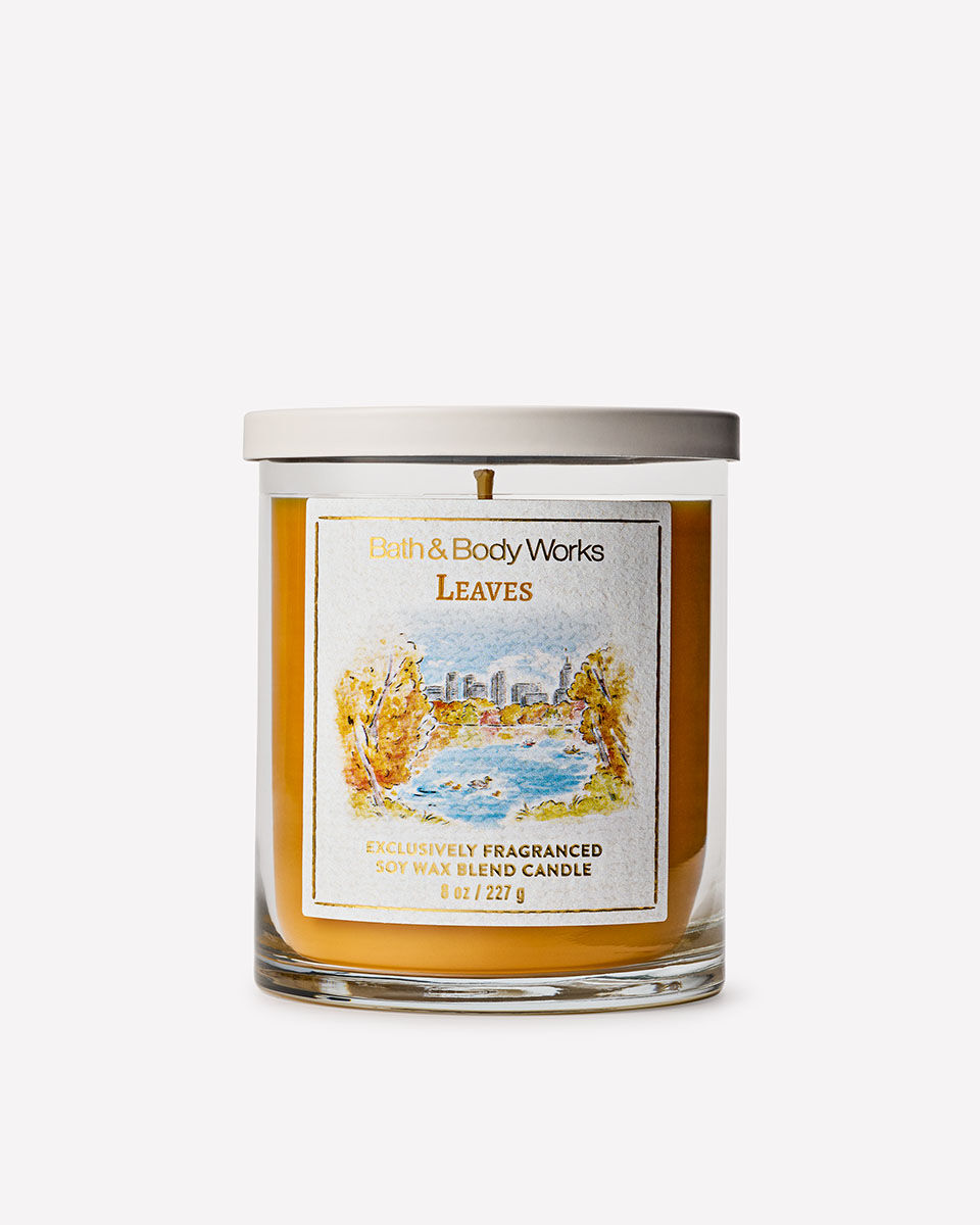 Leaves Single Wick Candle