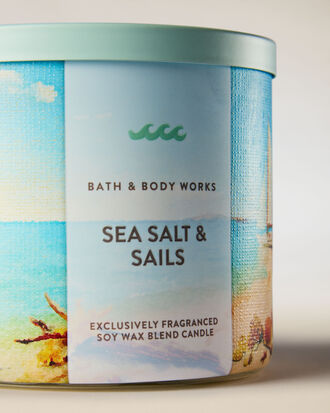 Sea Salt &amp; Sails 3-Wick Candle