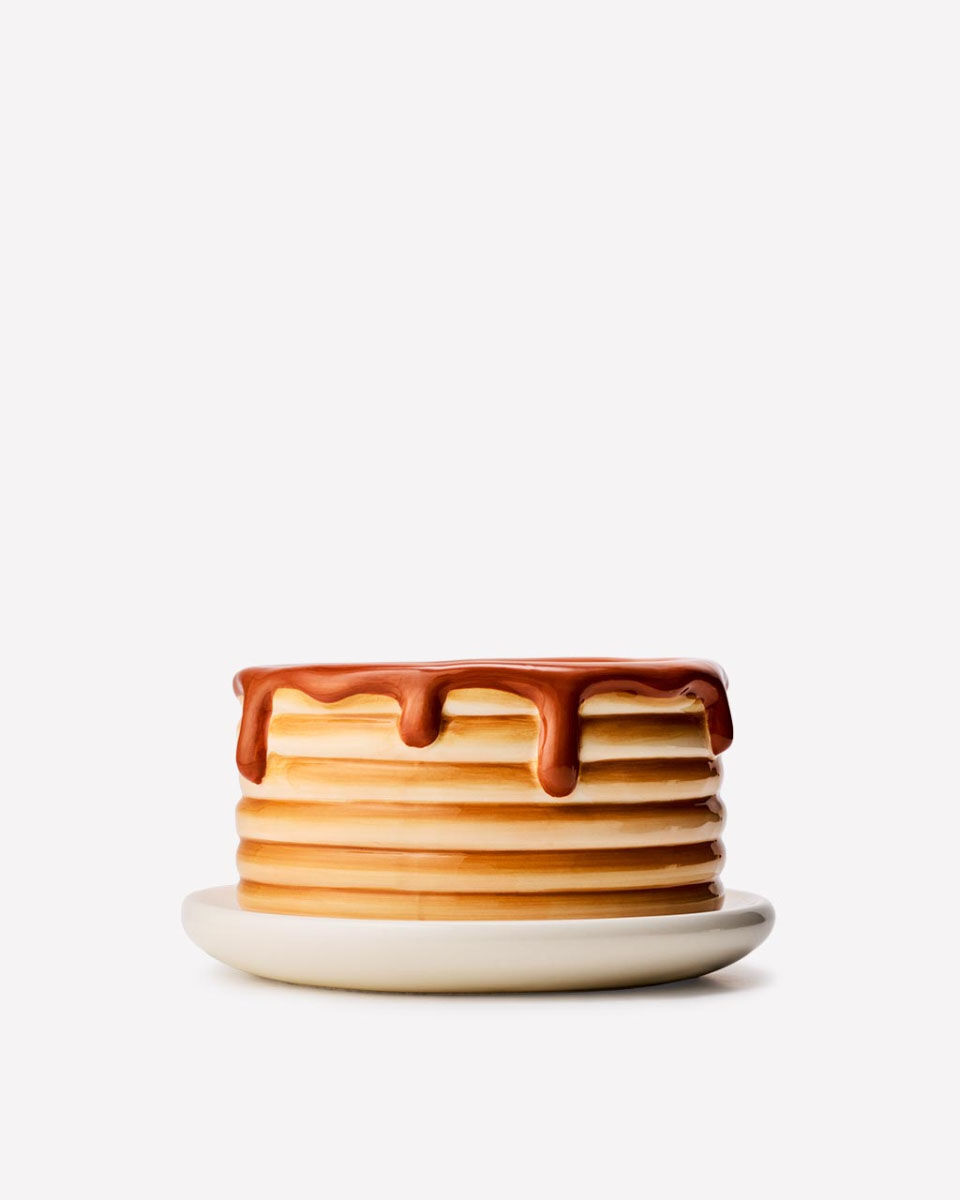 Pancake Stack 3-Wick Candle Holder