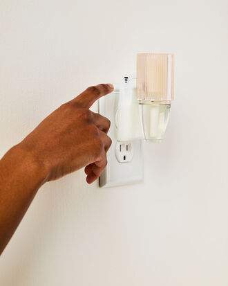 Champagne Sparkly Fluted Scent Control&amp;trade; Nightlight  Wallflowers Fragrance Plug