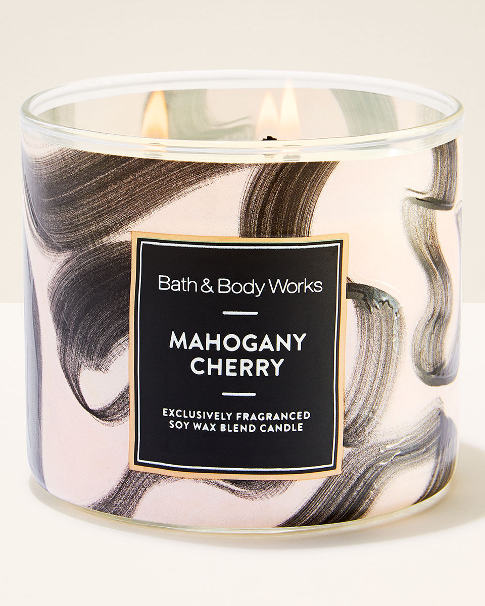 Mahogany Cherry 3-Wick Candle