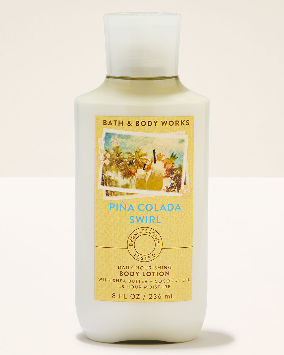 Pi&ntilde;a Colada Swirl Body Lotion