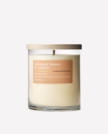 Whipped Honey &amp; Vanilla Single Wick Candle