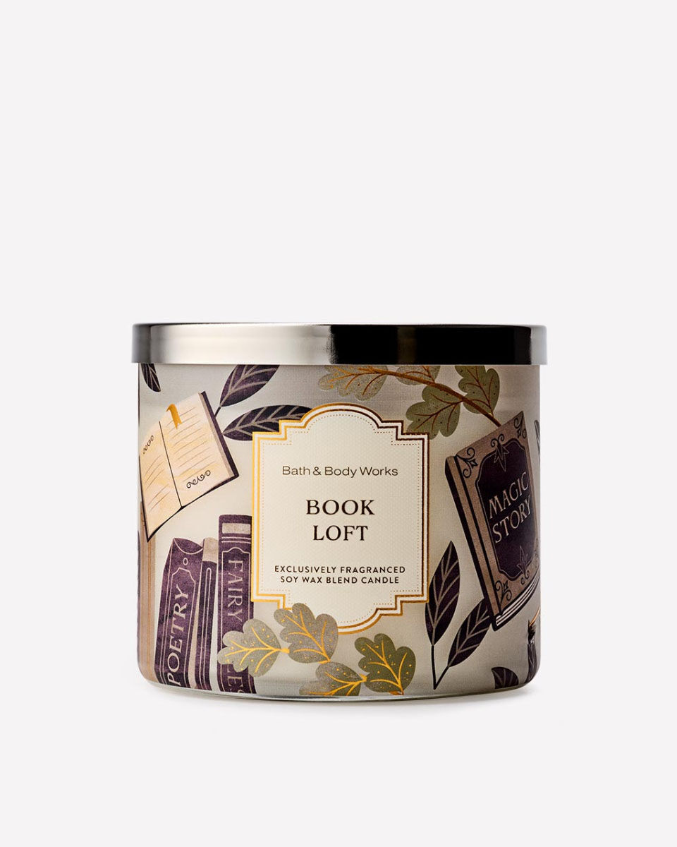Book Loft 3-Wick Candle