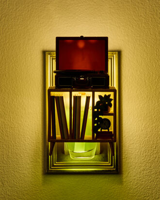 Record Player Display Scent Control&amp;trade; Nightlight Wallflowers Fragrance Plug