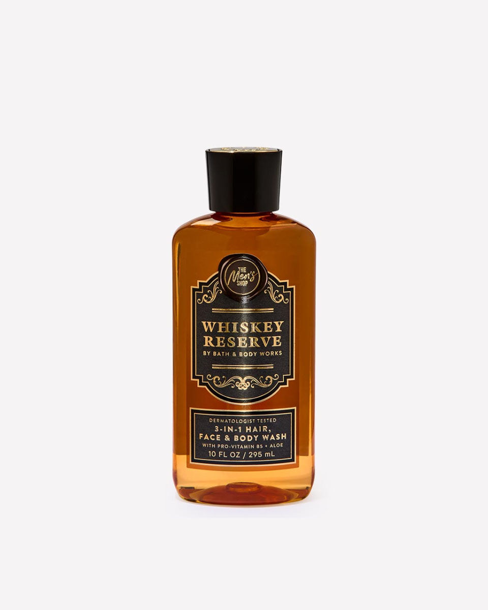 Whiskey Reserve 3-in-1 Hair, Face &amp; Body Wash
