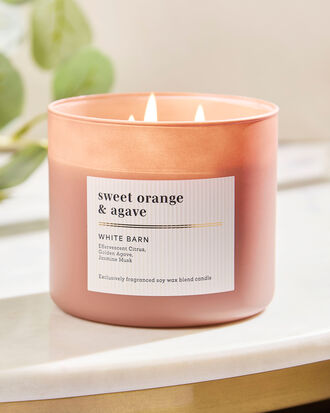 Sweet Orange &amp; Agave 3-Wick Candle