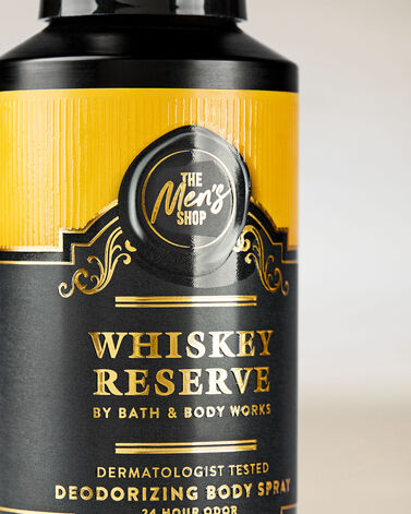 Whiskey Reserve Deodorizing Body Spray