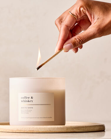 Coffee &amp; Whiskey 3-Wick Candle