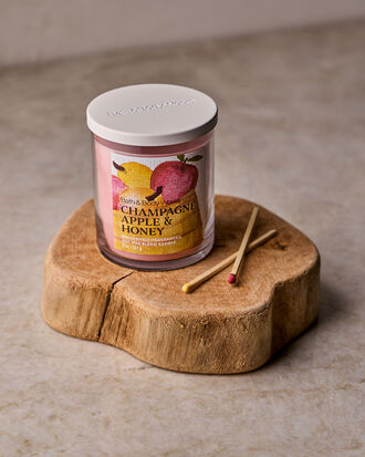 Champagne Apple &amp; Honey Single Wick Candle