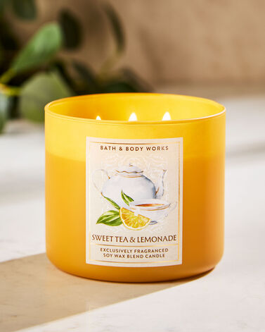 Sweet Tea &amp; Lemonade 3-Wick Candle