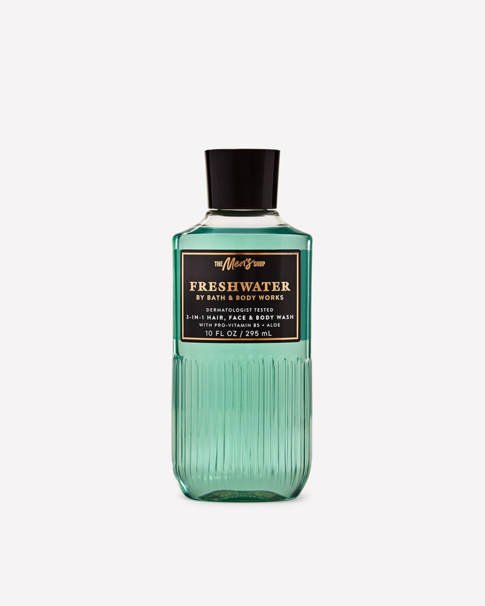 Freshwater 3-in-1 Hair, Face &amp; Body Wash