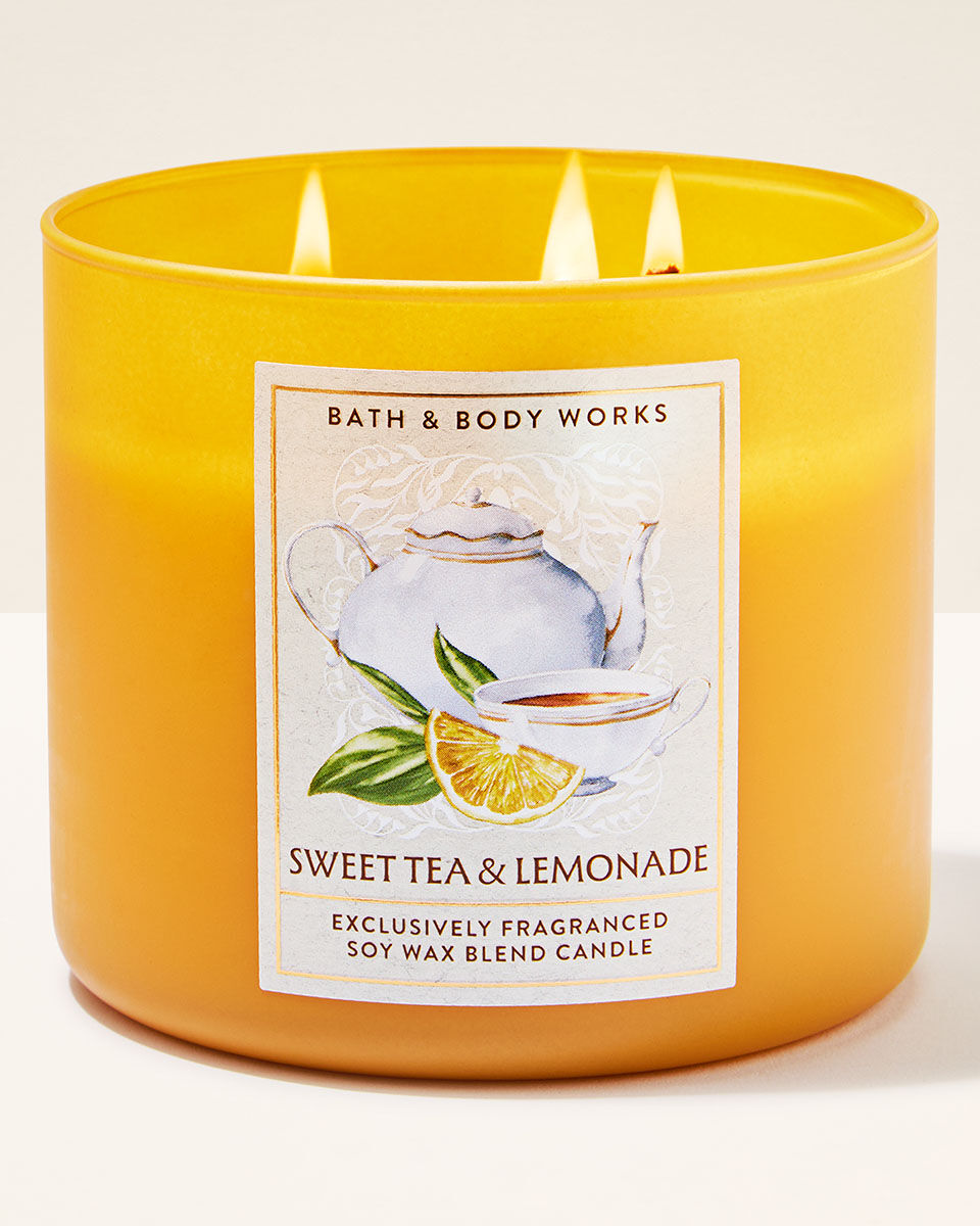 Sweet Tea &amp; Lemonade 3-Wick Candle