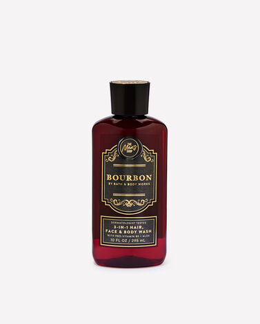Bourbon 3-in-1 Hair, Face &amp; Body Wash