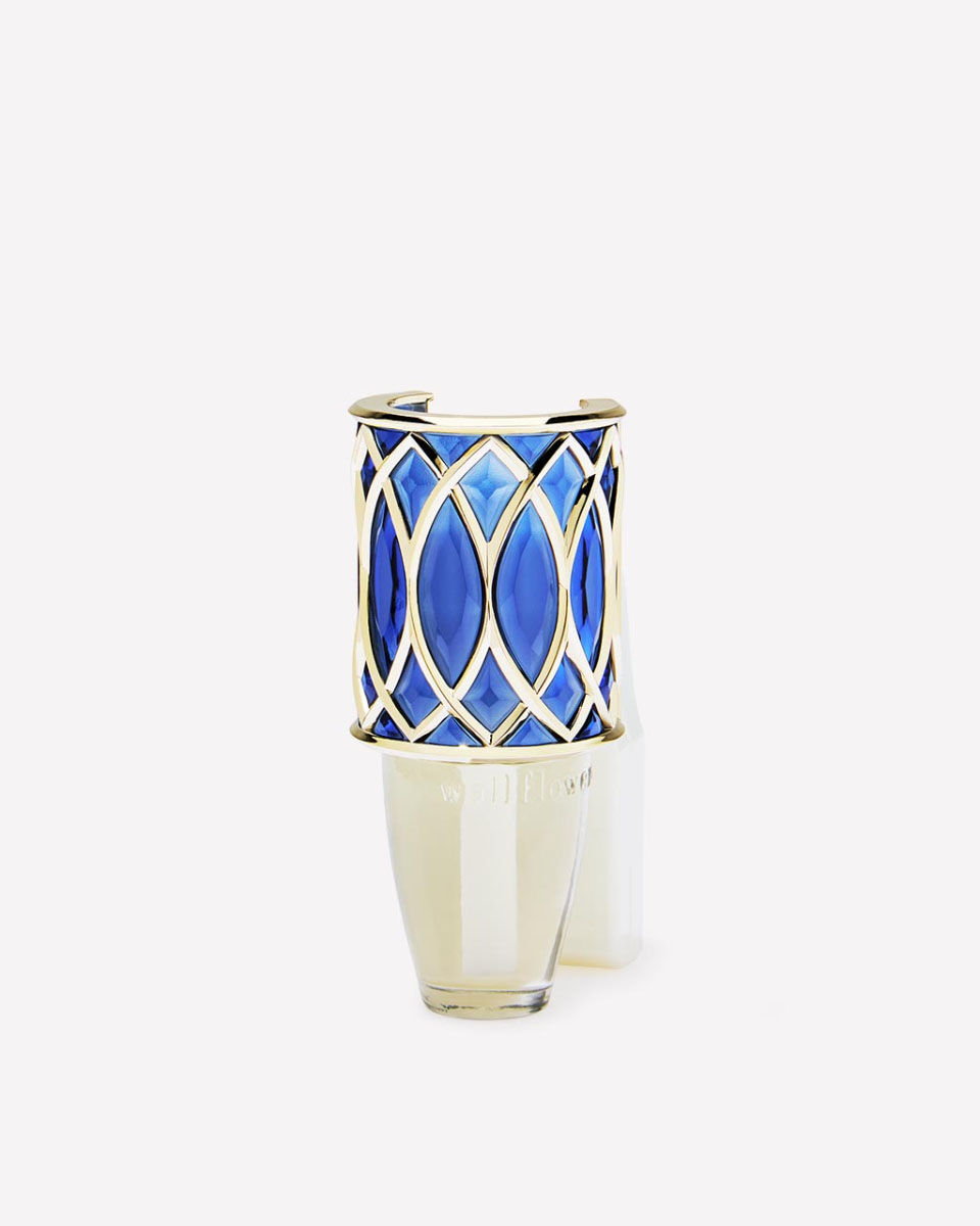 Blue Geometric Scent Control&amp;trade; Nightlight Wallflowers Fragrance Plug