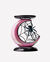 Spider and Moon Pedestal 3-Wick Candle Holder